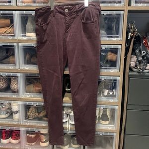 American Eagle superstretch plum Jegging - jeans size 12